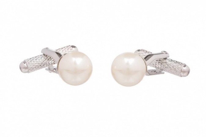 Pearl Drop Effect Cufflinks